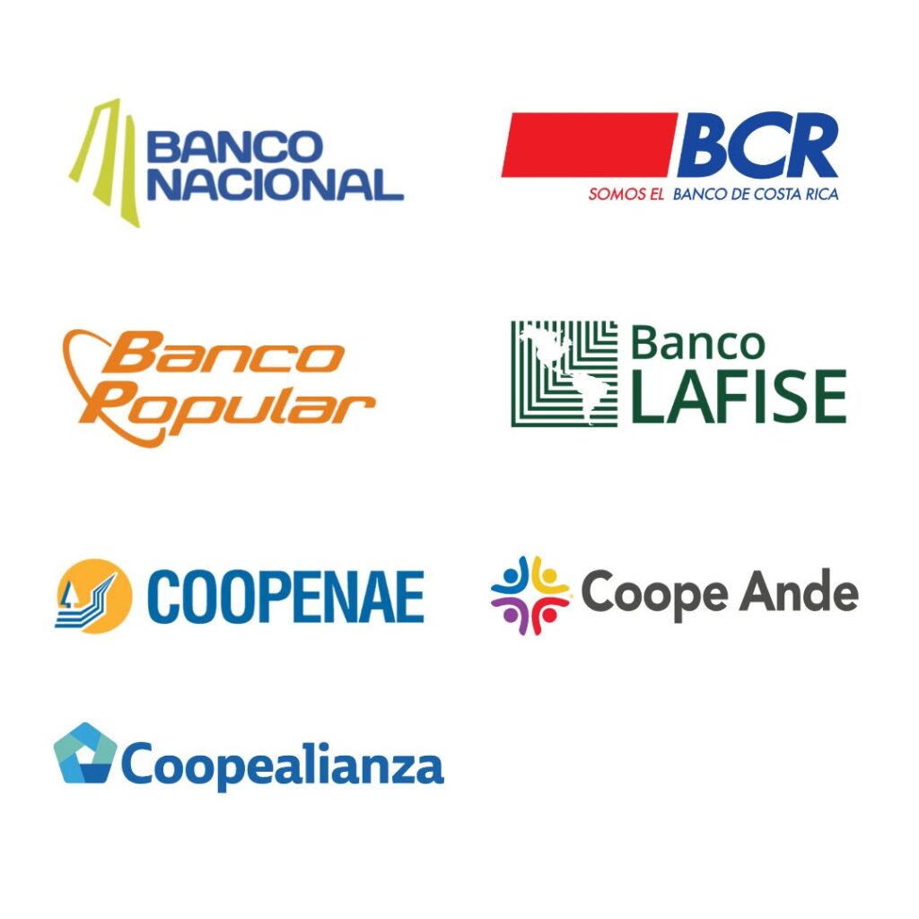 Logos de las financieras con las que trabaja Autos USA2 Grecia